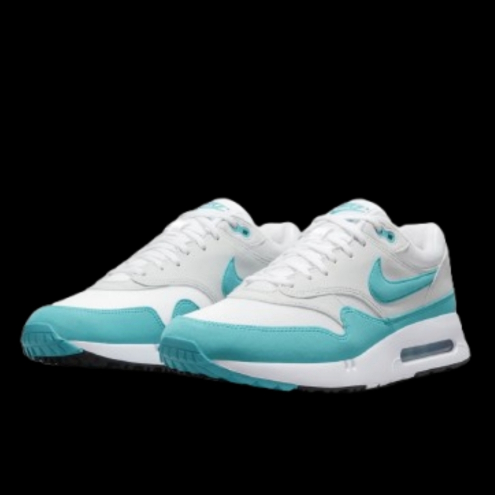 Nike Air Max 1 '86 OG Golf Mens Size 9.5 White Dusty Cactus Teal Turquoise